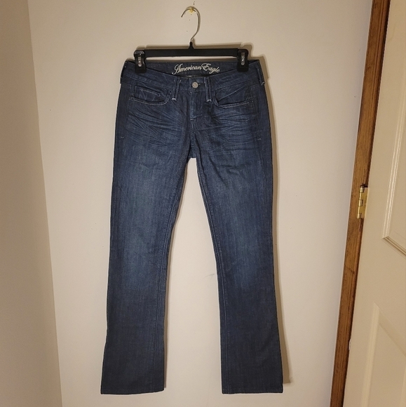 American Eagle Denim Women's True Boot Jeans - Size (0) - Excellent Condition - Picture 1 of 16
